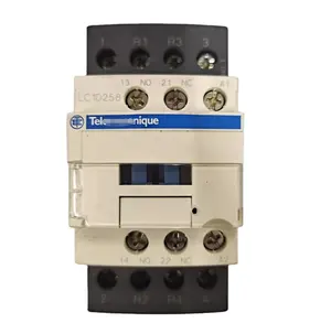 Contactor de bobina de 100-240 VAC LC1D258B7 LC1D258D7 LC1D258E7 F7 M7 P7 U7 dcnlr 60V DC Max contactor relé 65 AMP 110V siemenss