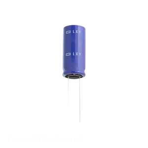 Distributeur agréé ELXY160ETD471MJ16S Condensateur en aluminium 470µF 20% 16V RADIAL TH à montage traversant 470 µF - Product Image 1