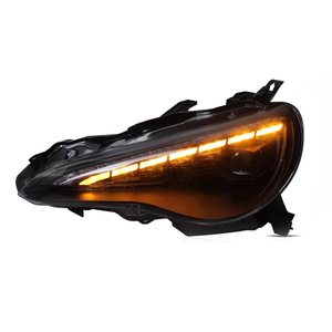 Conjunto de Faros Delanteros LED Modificados con Luces de Conducción, Direccionales, de Freno y Ojos de Águila para <span class=keywords><strong>Toyota</strong></span> <span class=keywords><strong>GT86</strong></span> 2012 Subaru BRZ 2013 - Product Image 3
