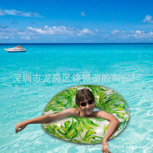 Flotador inflable de PVC de 90 cm para niños, para jugar en el agua - Product Image 1