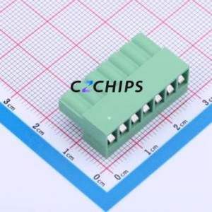 JL396-39607G01 Plug-in Terminal Block P=3.96mm Connector ( Connector Type: Plug )( Construction: 1x7P )( Pitch: 3.96mm ) - Product Image 2