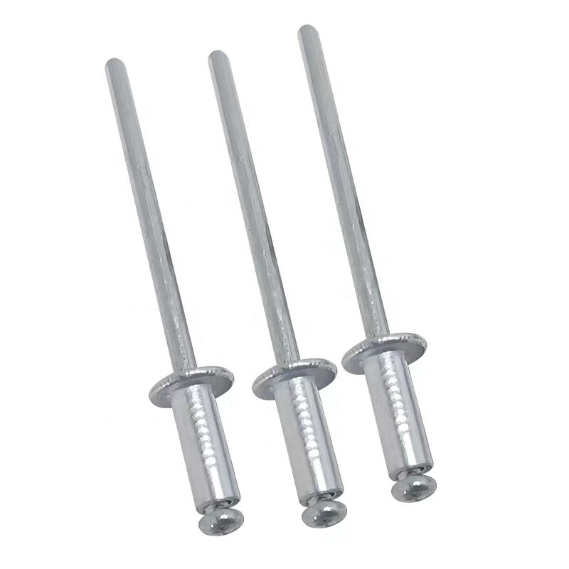 Open Core-Pulling Flat Head Rivet Spot All-Aluminum Alloy Galvanized Nail Pull Core-Pulling Open Flat Head Rivet