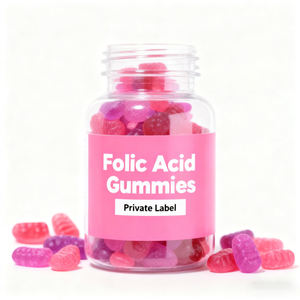 Gommes prénatales à croquer OEM Fer acide folique pour la santé maternelle et fœtale premier trimestre - Product Image 2