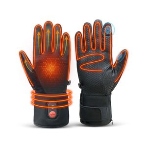 Gants chauffants électriques rechargeables - Imperméables et coupe-vent pour le ski et la motoneige |   Gants d'hiver chauds avec batterie intégrée - Product Image 2