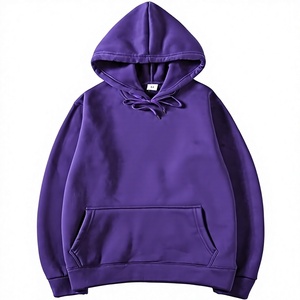 เสื้อฮู้ดสีชมพูทรงโอเวอร์ไซส์ สีพื้น สวมใส่สบาย มีกระเป๋าจิงโจ้ ผ้าฟลีซ แขนปกติ ยูนิเซ็กซ์ ผ้าฝ้าย 100% - Product Image 6