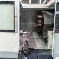 Mesin Bubut CNC Slant Bed untuk Pembuatan Part Otomotif dan Gear DT-40 Mesin Bubut CNC Horizontal Inclined Bed