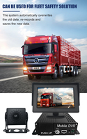 Monitor universal para reposacabezas de coche, monitor tft lcd de 2022 pulgadas, 2DIN, para gestión de flotas, 4,3