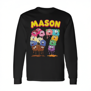 Camiseta de manga larga Mason Ice Cream Meme Six Seven - Product Image 2