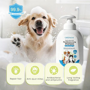 GREENLEM แชมพูเพิ่มความชุ่มชื้นสำหรับสุนัขและแมวขนสั้น |   สูตรควบคุมรังแคที่สมดุลค่า pH - Product Image 4