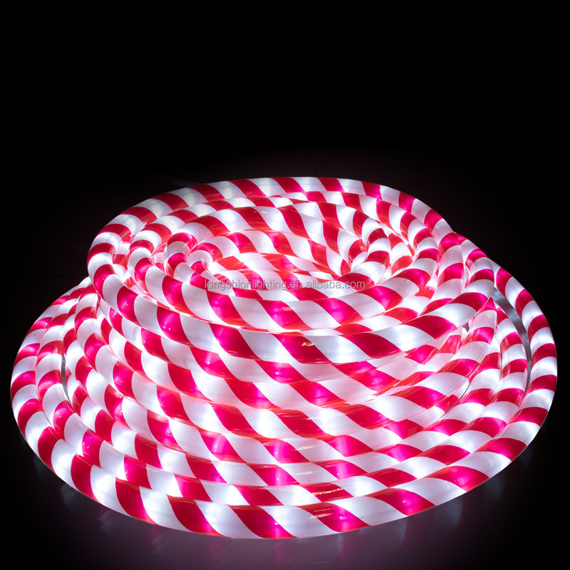 LED Rope Light Christmas Candy Cane