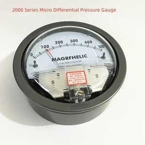 Manómetro Diferencial de Acero Inoxidable Modelo 2000/3000 para Uso en Cuartos Limpios y Granjas Ganaderas 60pa 500pa - Product Image 4