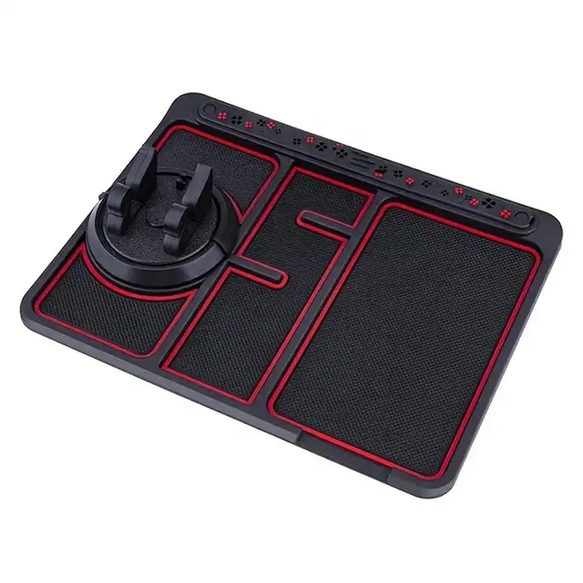RTS TX Multi Functional Car Anti Slip Mat Washable Durable Auto Dashboard Mount Stand Bracket