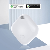 Pelacak GPS hewan peliharaan Mini Ios & Android Tag pintar pelacak pencari lokasi Findmy & Findhub Tag pintar pelacak lokasi Bluetooth