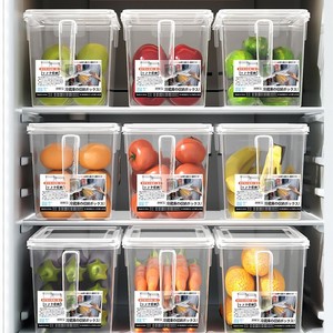 Kitchen Freezer Storage Box Rectangle With Lid For Fruits Vegetables And Eggs Refrigerator Organizer Large Capacity - Product Image 3