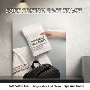 Rouleau de serviettes faciales jetables en coton doux 1 pli, en tissu non tissé, pour spa à domicile et nettoyage beauté, type Softroll Tissue - Product Image 3