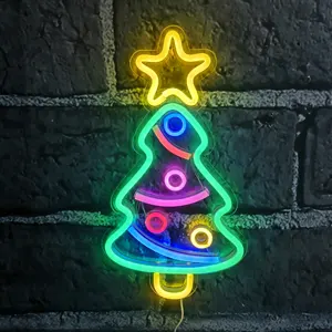 바 네온 라이트 파티 벽 매달려 LED 네온 사인 크리스마스 숍 창 아트 벽 장식 다채로운 네온 램프 USB 전원