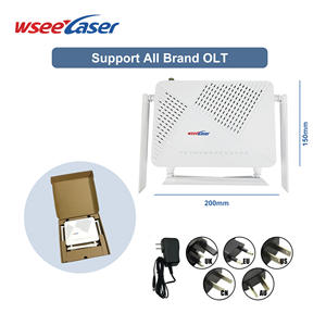 Новейший WSEE XR4201-X7 GPON ONU 2025 года с 4GE+WIFI+GPRS+TCP+CATV, высокоскоростной оптоволоконный модем FTTX/FTTH с антеннами высокого усиления 45 дБ - Product Image 4