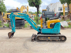 Mini-excavatrice Kubota u10 u20 u17 d'occasion de haute qualité, 98% neuve, 1 tonne, 2 tonnes, 1,7 tonne, prix bas, EPA CE - Product Image 5