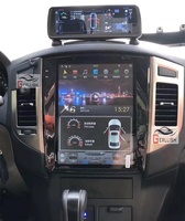 Pour Mitsubishi Pajero V97 V93 2006+ Écran tactile vertical grand format style Tesla Lecteur multimédia de voiture Android GPS Radio Autoradio