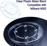 Couverture de compteur électrique en plastique transparent de haute qualité / Cache de prise de compteur électrique
