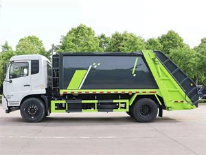 Camion compacteur de déchets hydraulique Dongfeng 4X2 LHD/RHD 15m³, directement de l'usine, pour les projets de collecte des déchets municipaux - Product Image 4