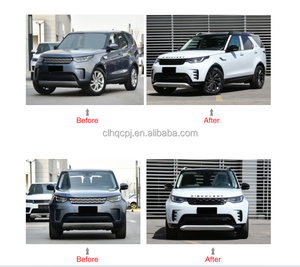 Per Land rover <span class=keywords><strong>Discovery</strong></span> 5 2017-2019 aggiornamento al modello 2020 vecchio al nuovo paraurti anteriore completamente kit carrozzeria - Product Image 2