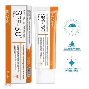 2021 popular selling SPF 30 PA++ Sunblock Sun Protection Whitening Organic Sunscreen Cream