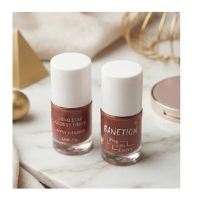 Esmalte de uñas en gel de larga duración, acabado suave, resistente a desportilladuras, fórmula de color vibrante para uso profesional y en el hogar, arte de uñas - Product Image 2
