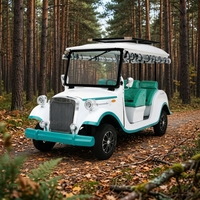 Voiturette de golf électrique 4 places UCA-VSB-12, buggy de luxe pour parcours de golf, hôtel, usage commercial