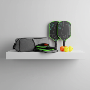 Pala de Pickleball Quiet Impact de 16 mm con Núcleo de Fibra de Carbono, Portátil, Aprobada por la USAPA, para Niños, Áreas con Ruido Restringido y Gimnasios - Product Image 1