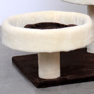 Manufactured Fashion Design Activity Luxury Cute <b>Cat</b> <b>Scratching</b> <b>Post</b> Sisal <b>Cat</b> Tree - Product Image 3