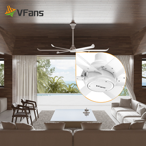 Vfans 6 Nhôm Cánh Quạt Trần Điện 60/80/100/120in DC Động Cơ Điều Khiển Từ Xa Công Suất Thấp Hvls Thư Viện Fan Hâm Mộ Lớn - Product Image 6