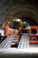 Ponts de coffrage démontables de haute qualité, personnalisés, en forme d'arche inversée, 12/24/34 m, pour machines de construction, travaux de tunnelage