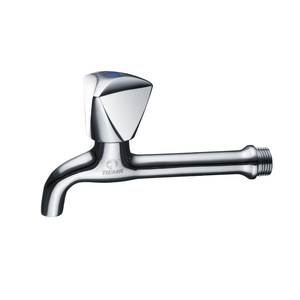 TIEMA Robinet bibcock en laiton au design moderne Robinet de <span class=keywords><strong>jardin</strong></span> à eau froide avec poignée en <span class=keywords><strong>zinc</strong></span> Surface polie pour bassin - Product Image 2