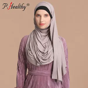 النساء بالجملة نوعية ممتازة شال تمتد لينة عادي الحجاب الفاخرة قسط الأوشحة جيرسي