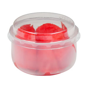 Muy lindo 130Ml taza de pudín pequeña resistente a altas temperaturas grado alimenticio PP sin olor caramelo <span class=keywords><strong>Biggie</strong></span> Cup Matcha Custard Jelly - Product Image 1