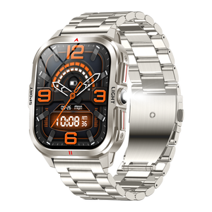 Reloj inteligente MK98 resistente al agua para hombres y mujeres, asistente de voz portátil inteligente a la moda, respuesta a llamadas, rastreador de actividad, Monitor de salud - Product Image 1