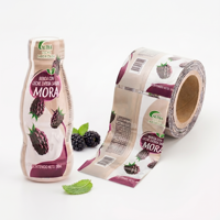 Étiquettes personnalisées imperméables pour bouteilles de jus de fruits, autocollants en vinyle résistant aux UV pour emballages alimentaires, autocollants pour bouteilles de boissons