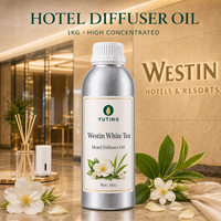 Huile parfumée pour diffuseur d'ambiance hôtelier Westin White Tea 1KG, Huile de diffuseur d'arômes pour hôtels, Fournisseur en gros