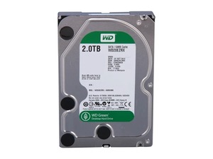 ฮาร์ดดิสก์ WD20EJRX ขนาด 2TB สำหรับเดสก์ท็อป แบบ SATA 3.5 นิ้ว ความเร็ว 6Gb/s แคช 64MB ความเร็วในการหมุน 5400-7200 รอบต่อนาที ฮาร์ดดิสก์ภายใน - Product Image 2