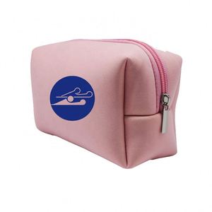 Factory Custom Eco-Friendly Neoprene <b>Makeup</b> Brush <b>Case</b> Portable Reusable Small <b>Makeup</b> Organizer with Zipper Closure Low Price - Product Image 4
