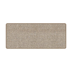 Alfombra de Cocina Rectangular de Imitación de Lino con Diseño Chevron, Antideslizante, Resistente al Aceite, Absorbente de Agua, Lavable, Tipo Tapete Largo - Product Image 1