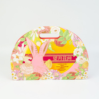 Boîte cadeau pliable de qualité alimentaire personnalisée pour emballer des nougats, des noix, des pâtisseries, des biscuits, des gâteaux, avec impression de marque, approvisionnement en gros