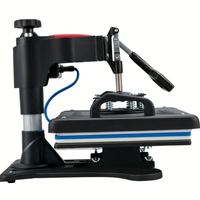 Prensa de Calor VEVOR, Máquina de Prensa de Calor 5 en 1 de 30.48 x 38.1 cm, Impresora de Transferencia por Sublimación tipo Almeja de Calentamiento Rápido