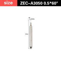Cuchilla Roland ZEC-U1715 de Alta Calidad para Corte de Vinilo, Cuchilla de Carburo Cementado para Películas, ZEC-A1003 ZEC-A1005 ZEC-U3050