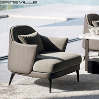 Fauteuil individuel design moderne, style minimaliste décontracté pour salon, pour la maison