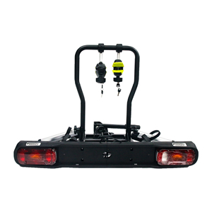 OEM Factory barra di traino in alluminio montaggio posteriore portabiciclette portabiciclette per 2 biciclette gancio di traino per bici - Product Image 6
