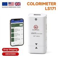 Testeur de Différence de Couleur à Haute Précision pour Source de Lumière LED LS171 Modes Couleur RGB/CMYK/Lab pour Peinture Textile Portable