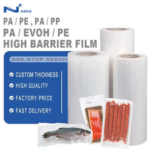 لفائف بلاستيكية شفافة مخصصة الطباعة عالية الحاجز من البولي إيثيلين بسطح لامع صالحة للطعام مقاومة للرطوبة للمصاصات والشوكولاتة - Product Image 1