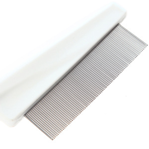 Peigne anti-puces Autonomy pour animaux de compagnie en acier inoxydable pour le toilettage des chiens et des chats, élimine les poils lâches et les nœuds - Product Image 2